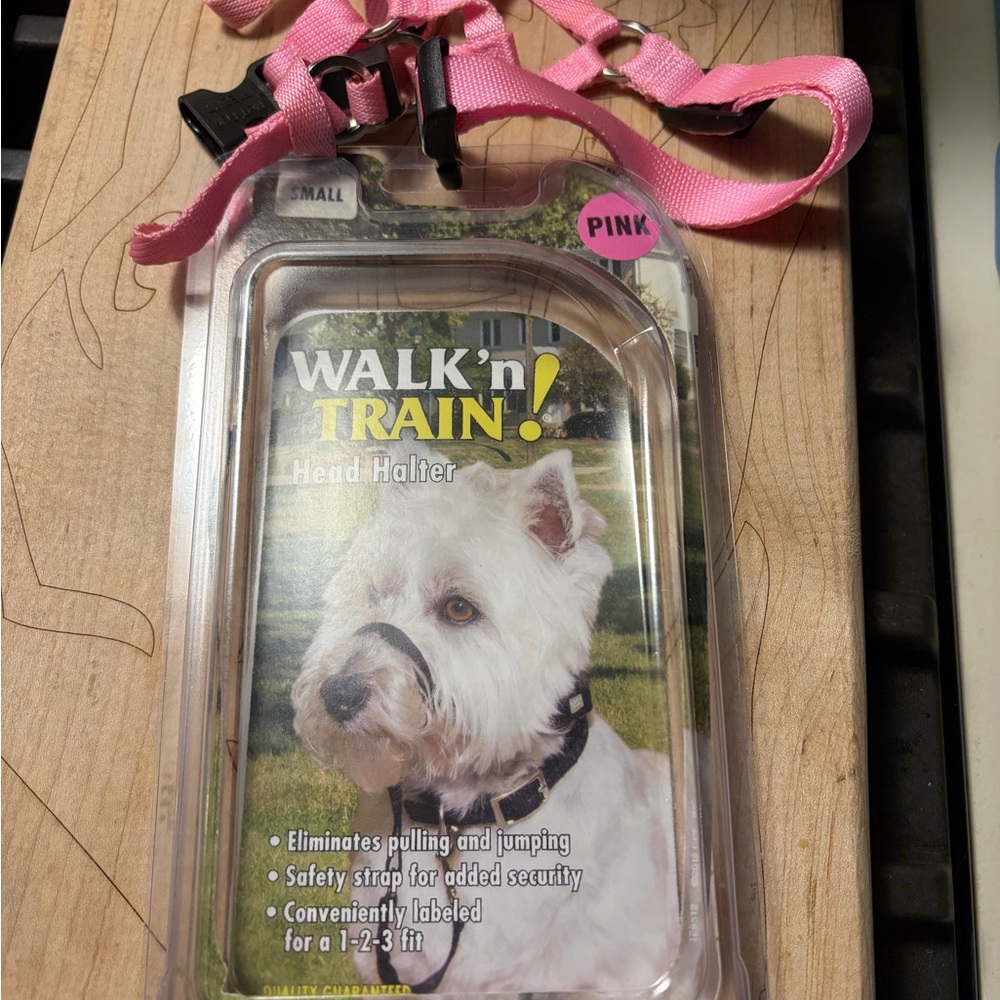 Coastal Pet Walk 'n Train Pink Head Halter for Dogs - Small